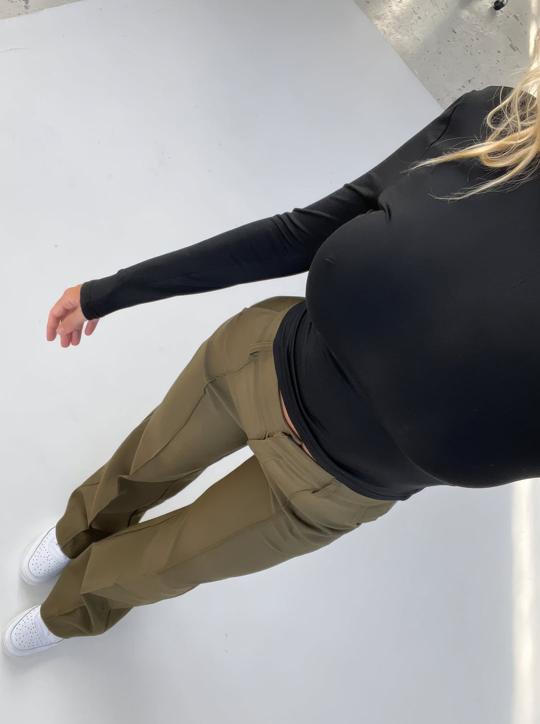 Bondi-Pearl-Harper Tailored Wide Leg Pants | High waisted workwear trousers 2