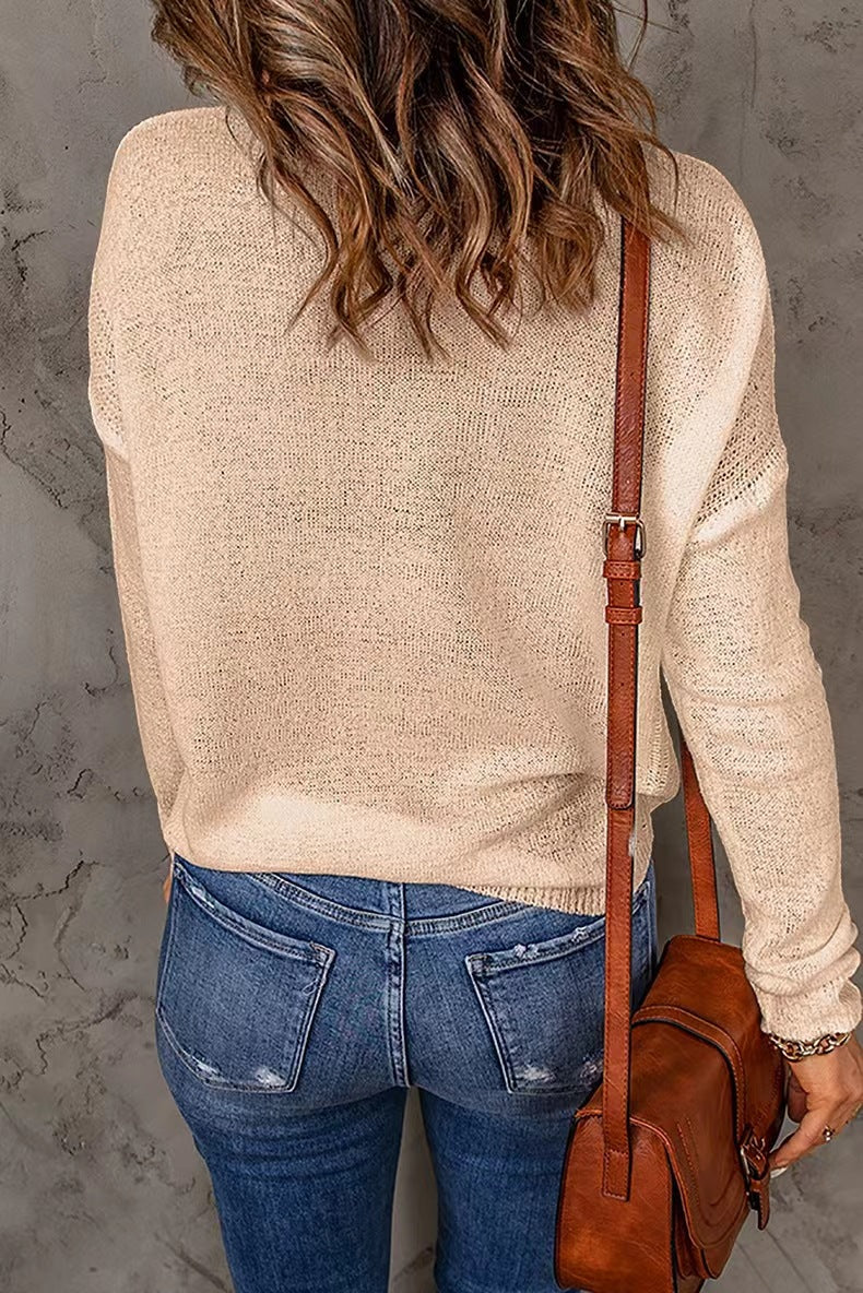 Bondi Pearl - BondiEase Knit | Lightweight relaxed jumper - 02
