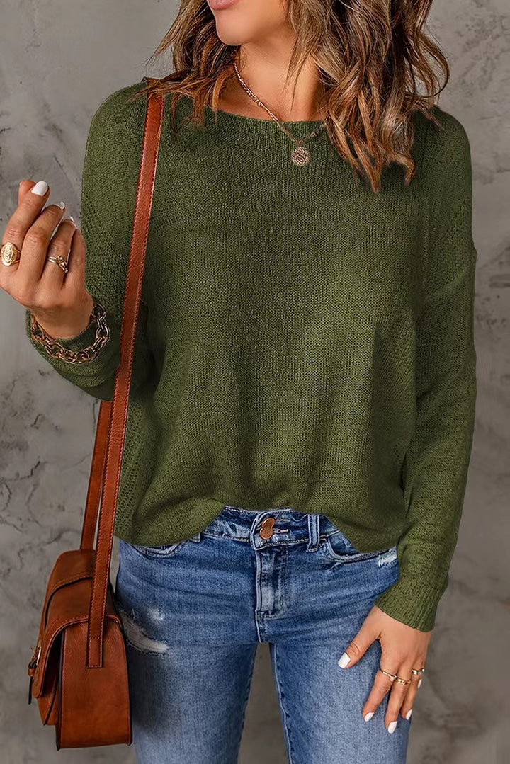 Bondi Pearl - BondiEase Knit | Lightweight relaxed jumper - 05