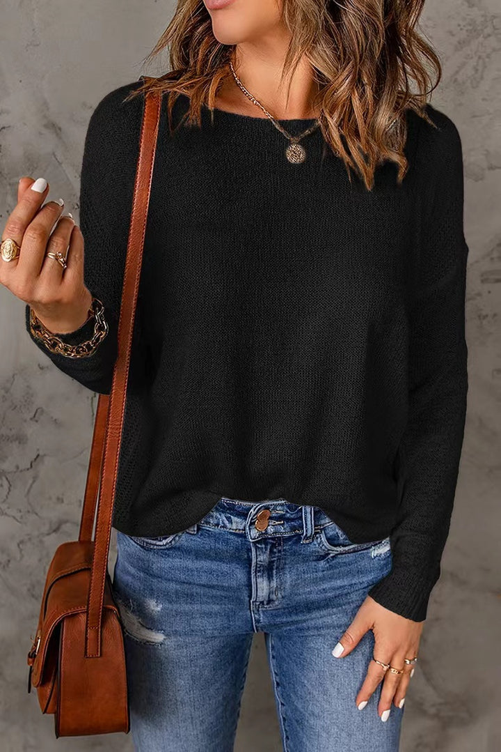 Bondi Pearl - BondiEase Knit | Lightweight relaxed jumper - 07
