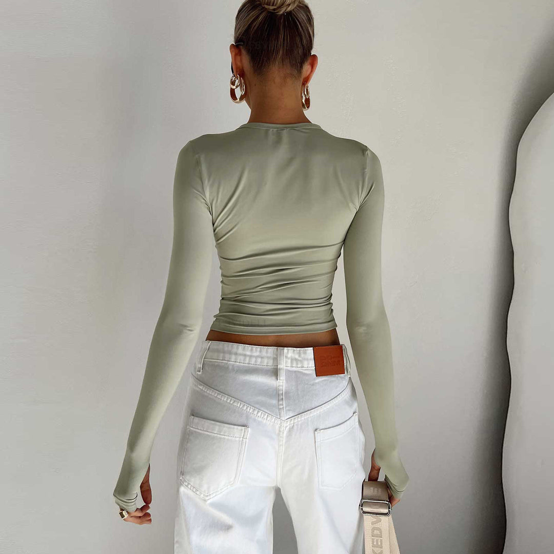 Bondi Pearl - Isla Frill Lounge Set | Lightweight relaxed summerwear - 03