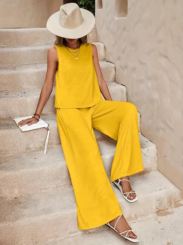 Bondi Pearl - Zara Lounge | Relaxed summer two-piece set - 02
