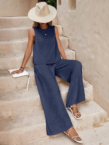 Bondi Pearl - Zara Lounge | Relaxed summer two-piece set - 07