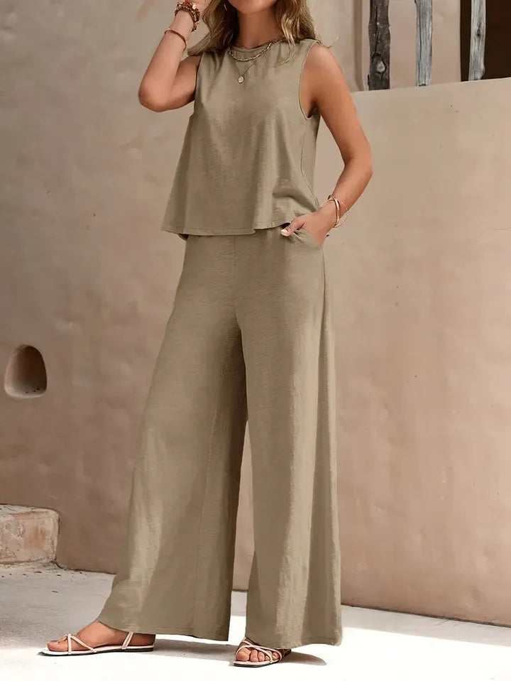 Bondi Pearl - Zara Lounge | Relaxed summer two-piece set - 10