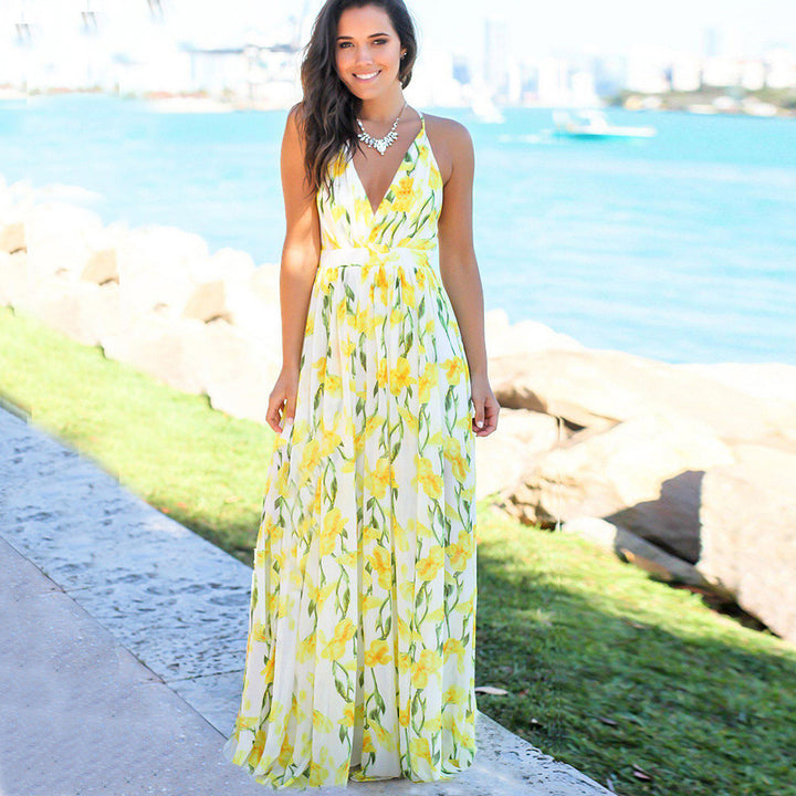 Bondi Pearl Coastal Breeze Maxi Dress | Tropical beach holiday outfit 10