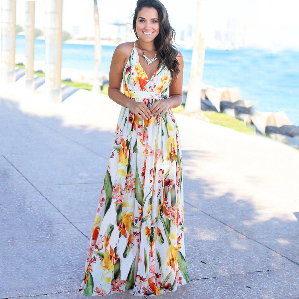 Bondi Pearl Coastal Breeze Maxi Dress | Tropical beach holiday outfit 7