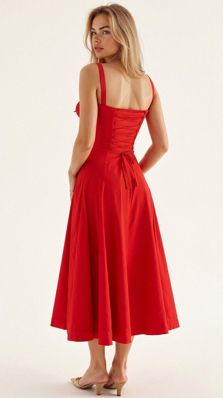 Florence Corset Midi Dress | Feminine & Flattering Fit