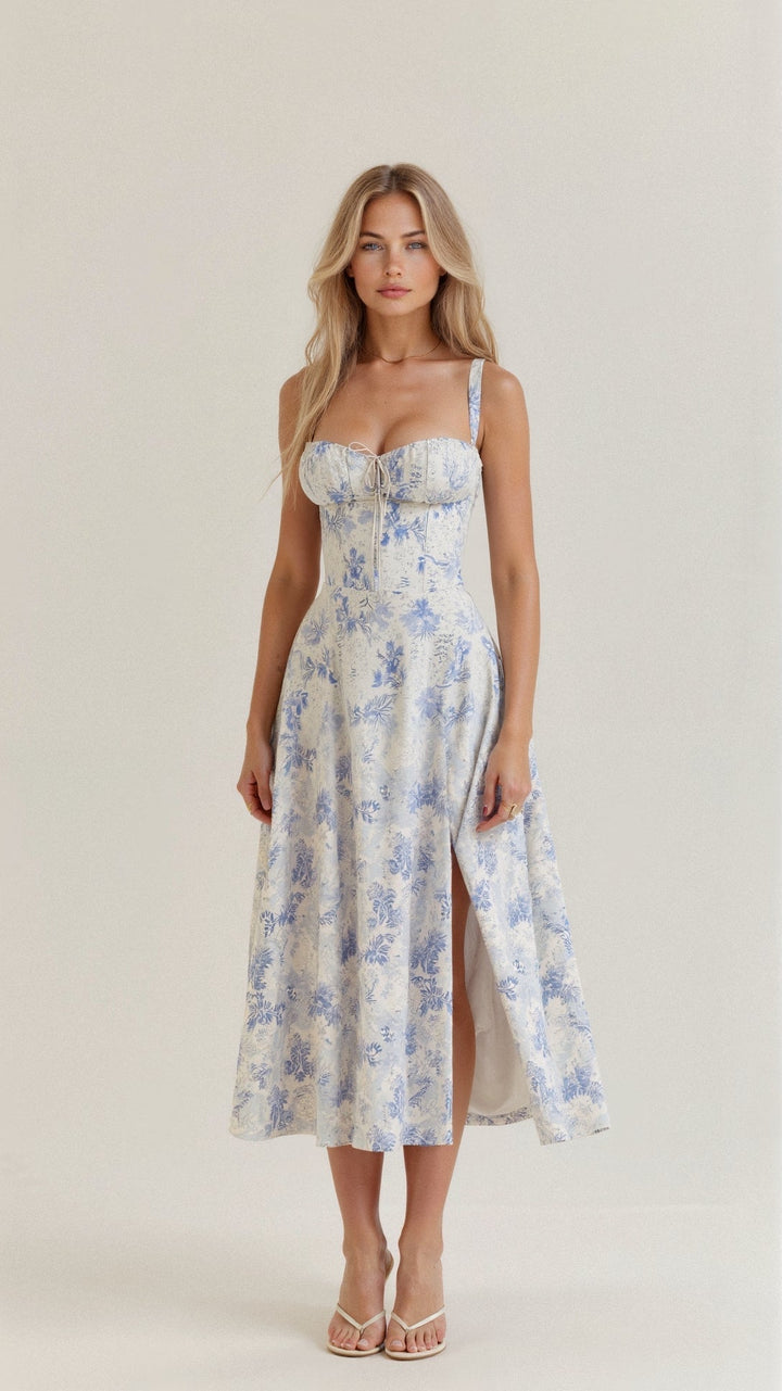 Florence Corset Midi Dress | Feminine & Flattering Fit