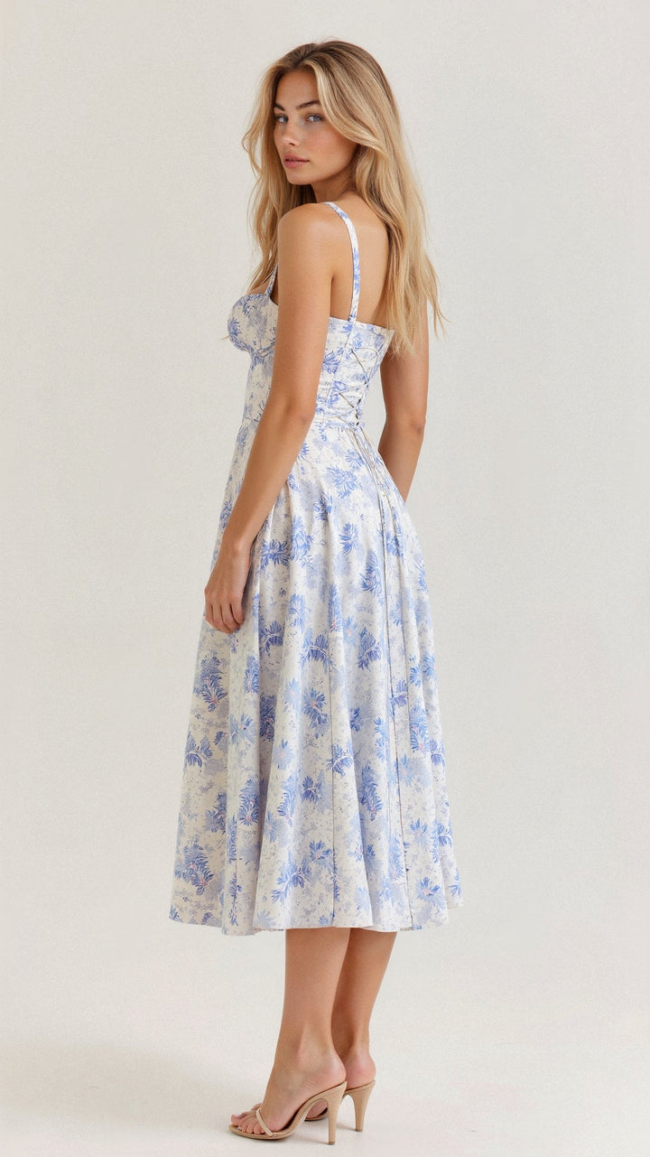 Florence Corset Midi Dress | Feminine & Flattering Fit