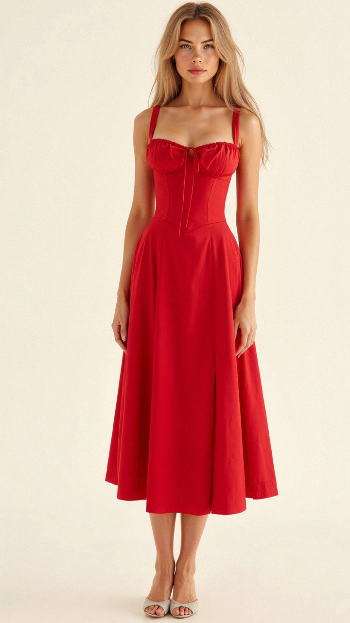 Florence Corset Midi Dress | Feminine & Flattering Fit
