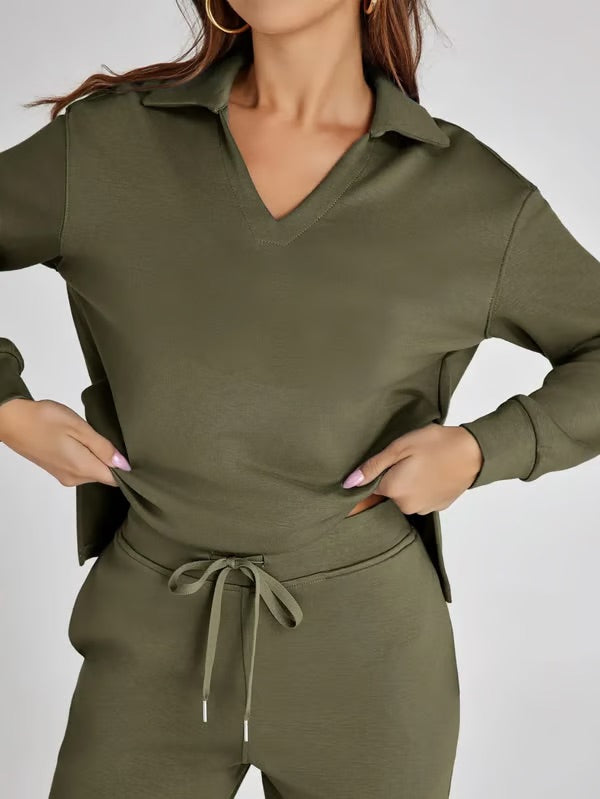 Luxe Relaxed Lounge Set | Chic & Comfortable Fit